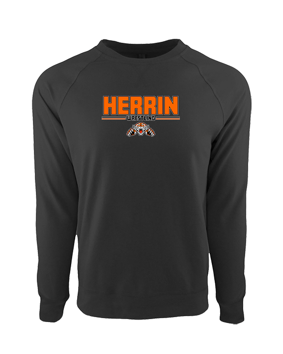 Herrin HS Wrestling Keen - Crewneck Sweatshirt