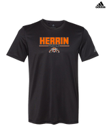 Herrin HS Wrestling Keen - Mens Adidas Performance Shirt