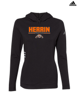 Herrin HS Wrestling Keen - Womens Adidas Hoodie