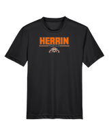 Herrin HS Wrestling Keen - Youth Performance Shirt