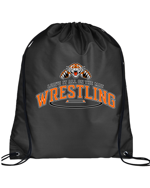 Herrin HS Wrestling Leave It - Drawstring Bag