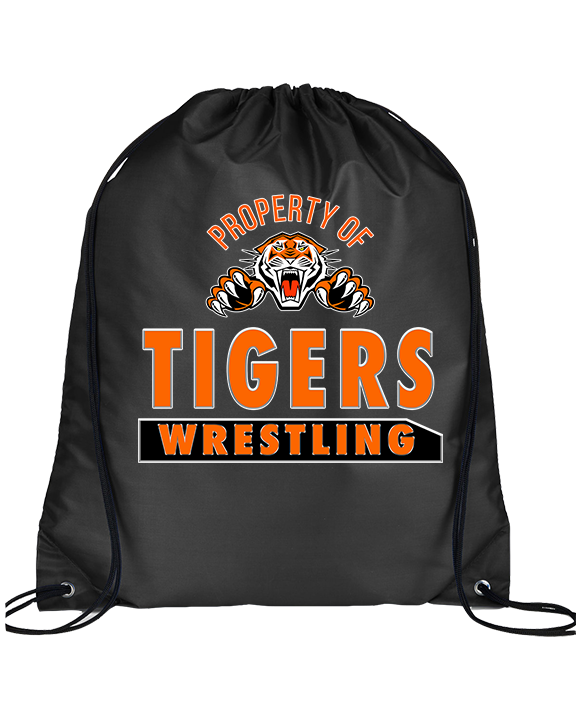 Herrin HS Wrestling Property - Drawstring Bag