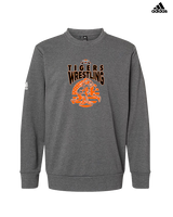 Herrin HS Wrestling Takedown - Mens Adidas Crewneck