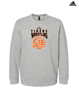 Herrin HS Wrestling Takedown - Mens Adidas Crewneck