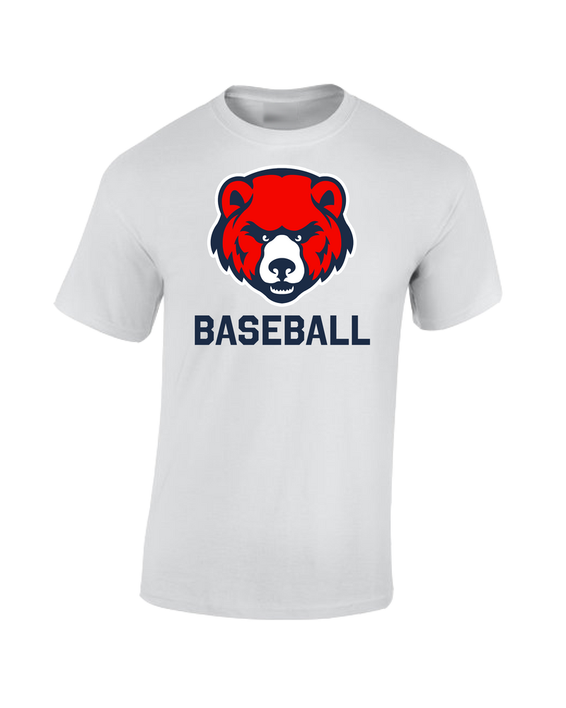 High Point Academy Baseball - Cotton T-Shirt