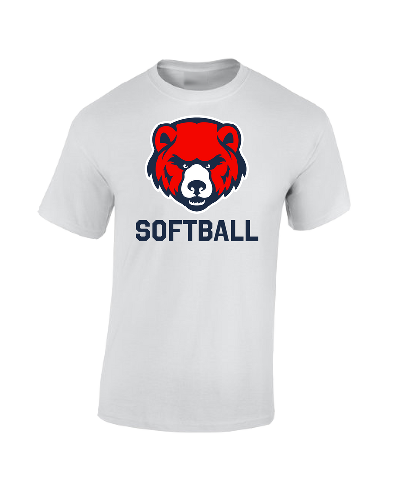 High Point Academy Softball - Cotton T-Shirt