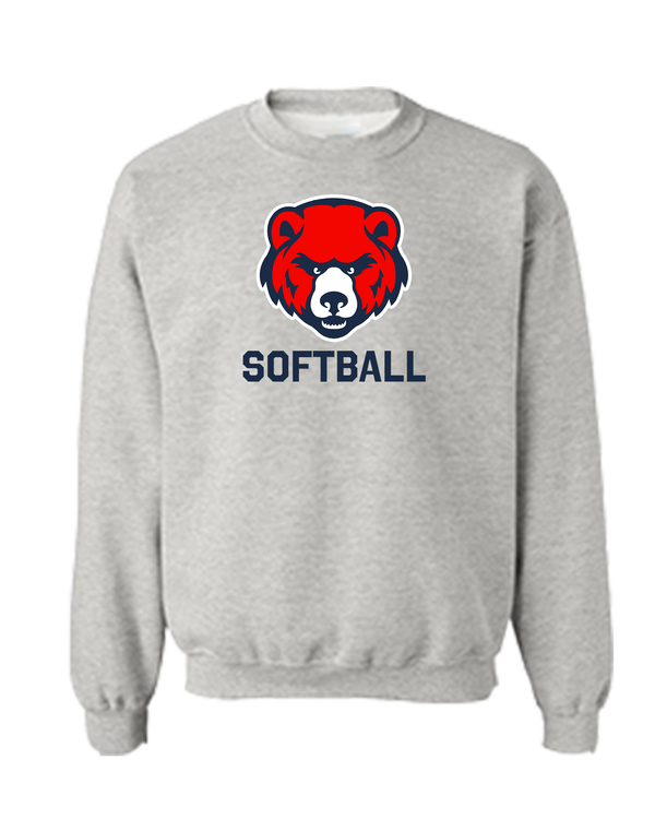 High Point Academy Softball - Crewneck Sweatshirt