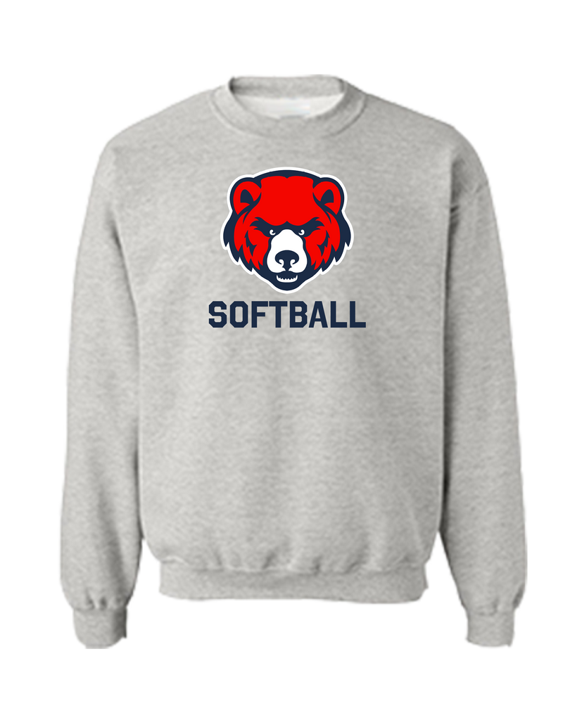 High Point Academy Softball - Crewneck Sweatshirt