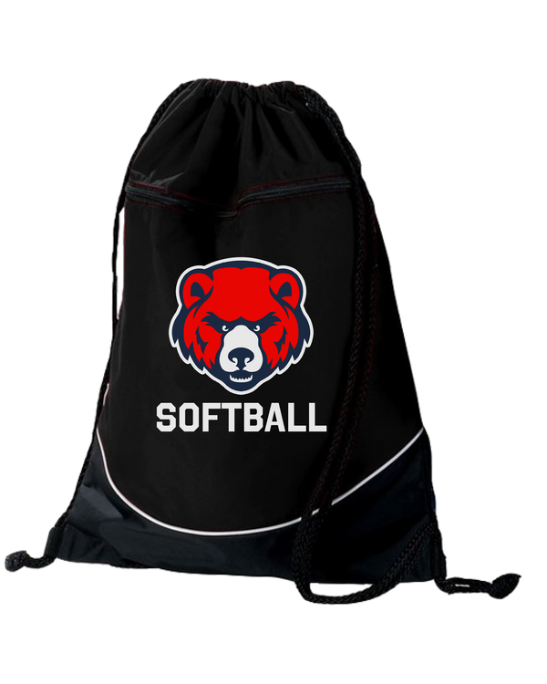 High Point Academy Softball - Drawstring Bag