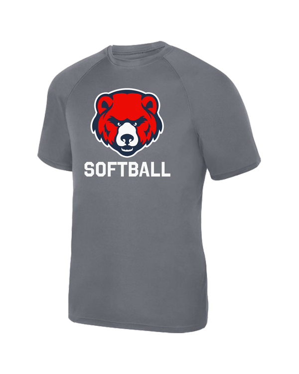High Point Academy Softball - Youth Performance T-Shirt