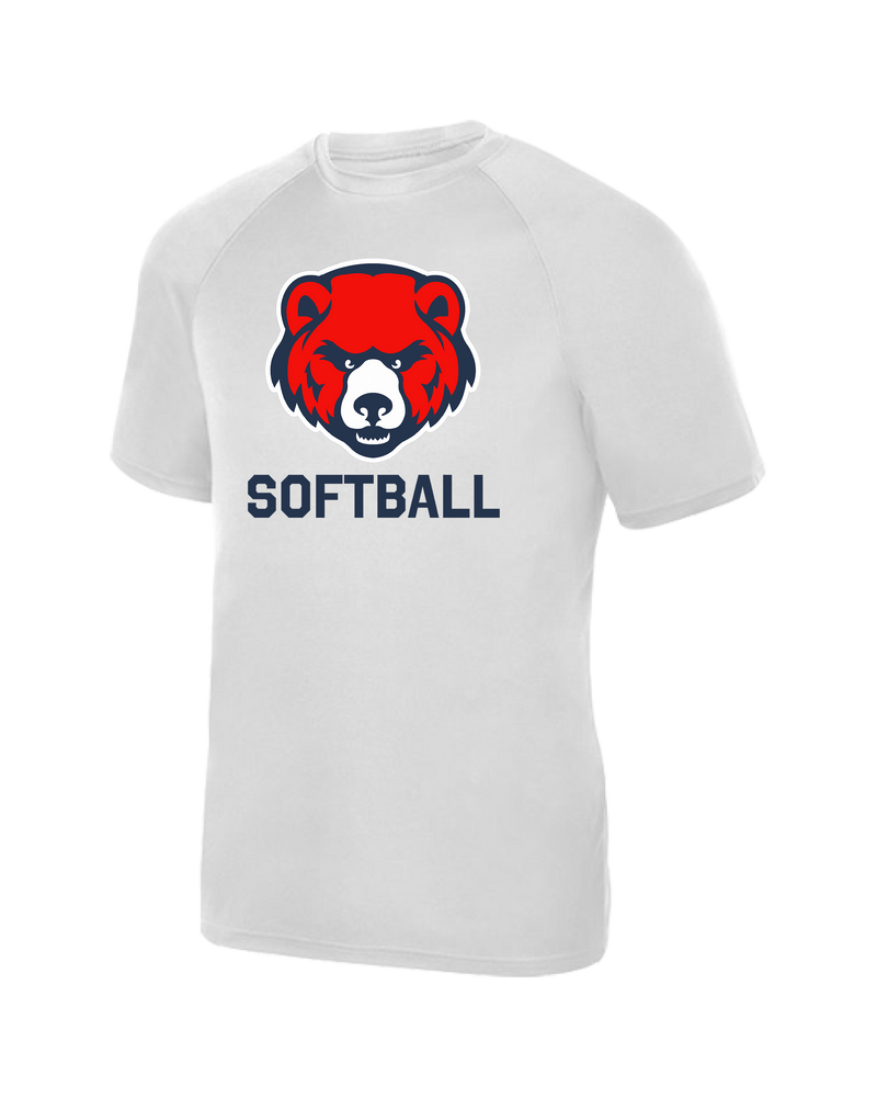 High Point Academy Softball - Youth Performance T-Shirt