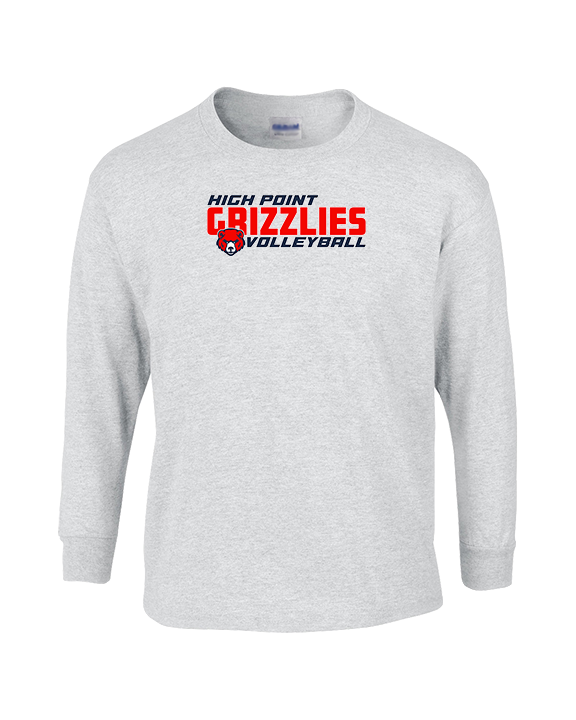 High Point Academy Girls Volleyball Bold - Cotton Longsleeve