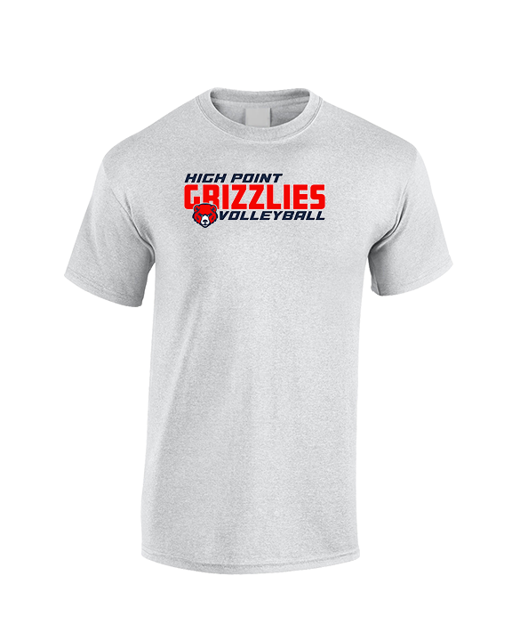 High Point Academy Girls Volleyball Bold - Cotton T-Shirt