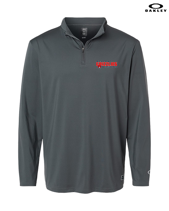 High Point Academy Girls Volleyball Bold - Mens Oakley Quarter Zip