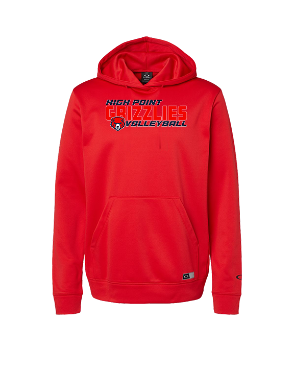 High Point Academy Girls Volleyball Bold - Oakley Performance Hoodie