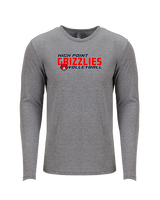 High Point Academy Girls Volleyball Bold - Tri-Blend Long Sleeve