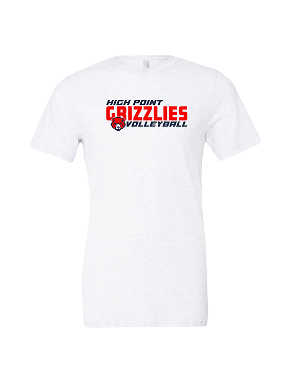 High Point Academy Girls Volleyball Bold - Tri-Blend Shirt