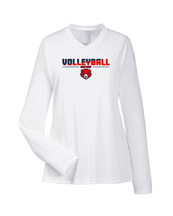 High Point Academy Girls Volleyball Cut - Womens Performance Longsleeve