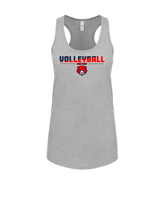 High Point Academy Girls Volleyball Cut - Womens Tank Top