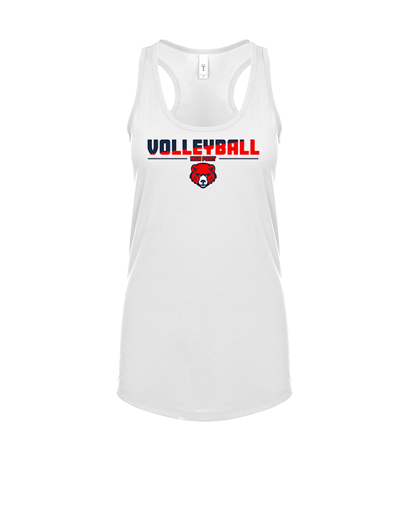 High Point Academy Girls Volleyball Cut - Womens Tank Top