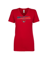 High Point Academy Girls Volleyball Cut - Womens Vneck