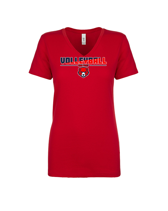 High Point Academy Girls Volleyball Cut - Womens Vneck