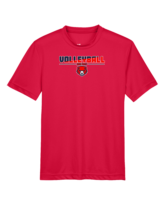 High Point Academy Girls Volleyball Cut - Youth Performance Shirt