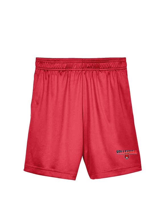 High Point Academy Girls Volleyball Cut - Youth Training Shorts