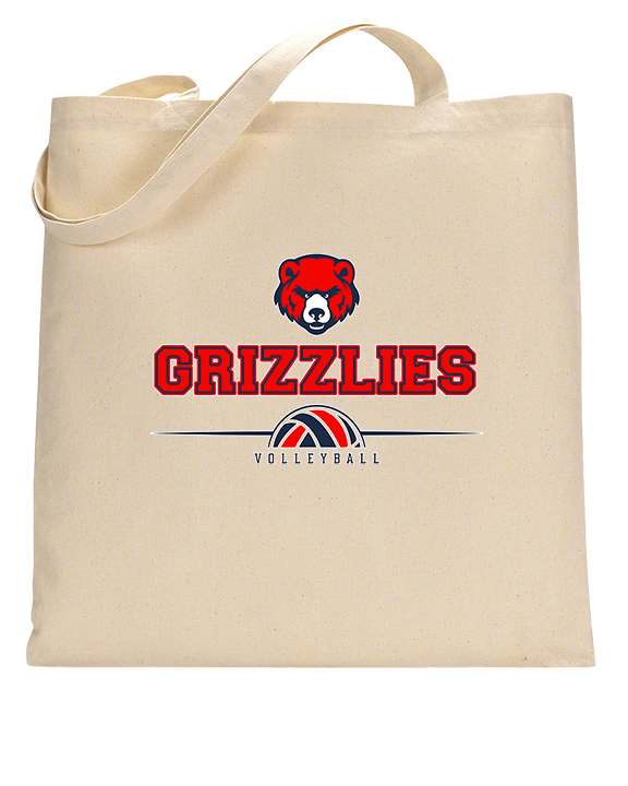 High Point Academy Girls Volleyball Half Vball - Tote