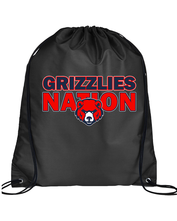 High Point Academy Girls Volleyball Nation - Drawstring Bag