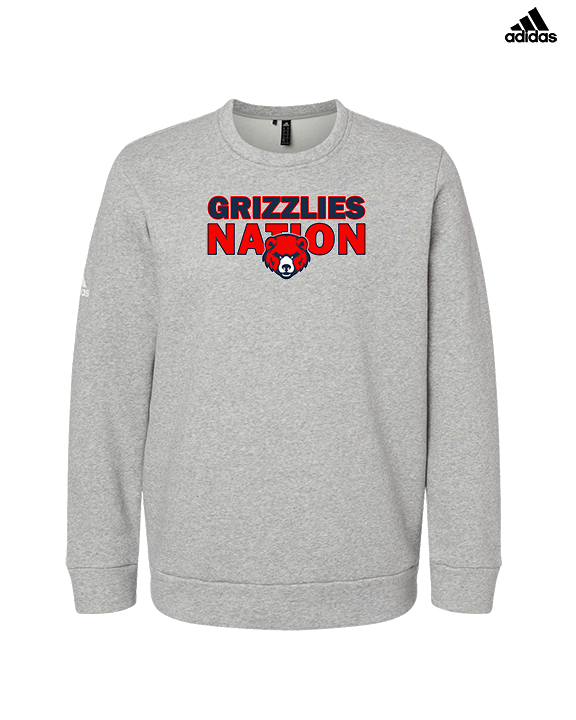 High Point Academy Girls Volleyball Nation - Mens Adidas Crewneck