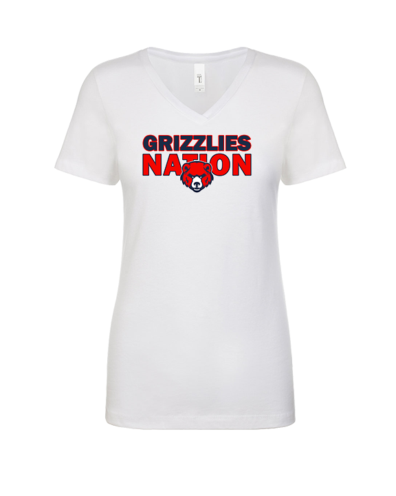 High Point Academy Girls Volleyball Nation - Womens Vneck