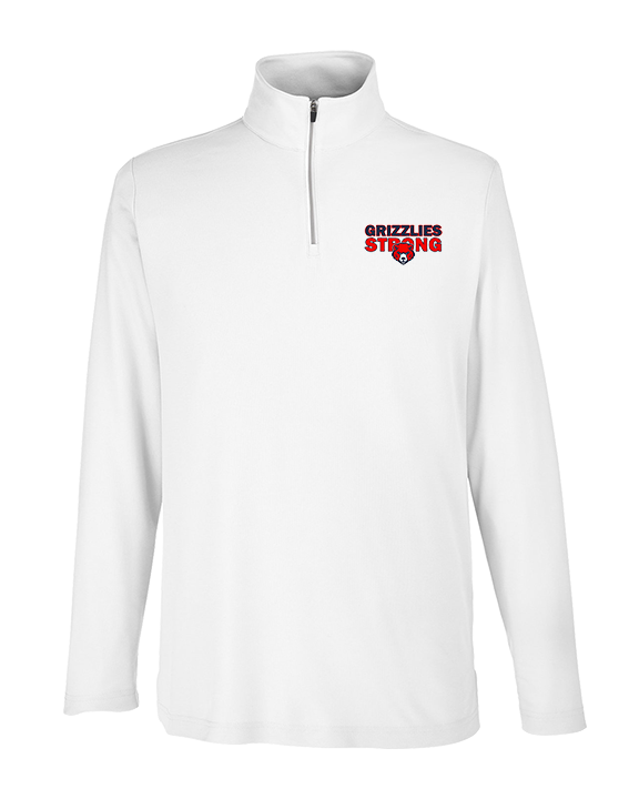 High Point Academy Girls Volleyball Strong - Mens Quarter Zip