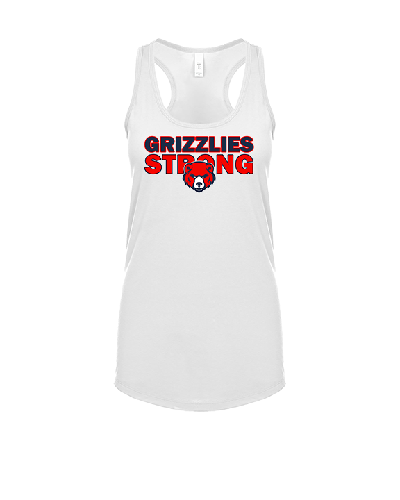High Point Academy Girls Volleyball Strong - Womens Tank Top