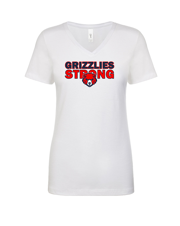 High Point Academy Girls Volleyball Strong - Womens Vneck