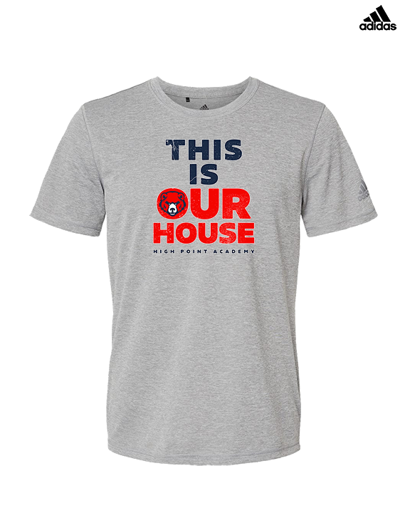 High Point Academy Girls Volleyball TIOH - Mens Adidas Performance Shirt