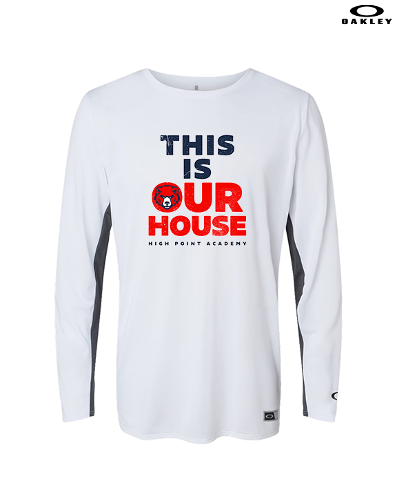 High Point Academy Girls Volleyball TIOH - Mens Oakley Longsleeve