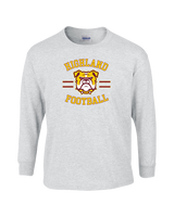 Highland HS Football Curve - Cotton Longsleeve