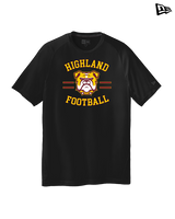 Highland HS Football Curve - New Era Performance Shirt