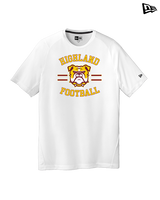 Highland HS Football Curve - New Era Performance Shirt