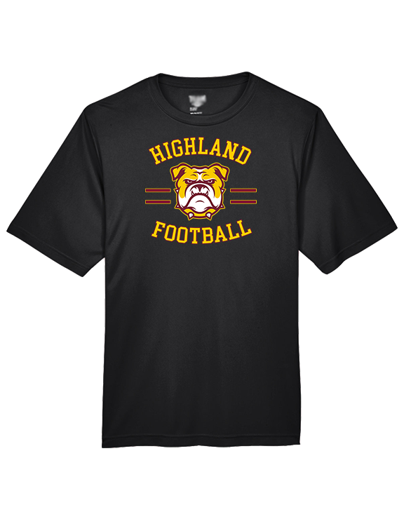 Highland HS Football Curve - Performance Shirt