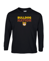 Highland HS Football Nation - Cotton Longsleeve