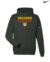 Highland HS Football Nation - Nike Club Fleece Hoodie