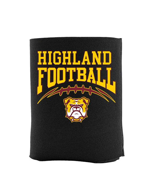 Highland HS Football School Football - Koozie