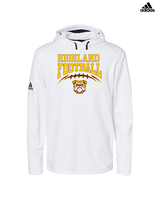 Highland HS Football School Football - Mens Adidas Hoodie