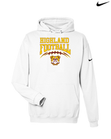 Highland HS Football School Football - Nike Club Fleece Hoodie