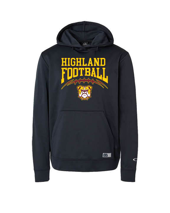 Highland HS Football School Football - Oakley Performance Hoodie