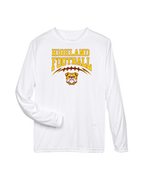 Highland HS Football School Football - Performance Longsleeve