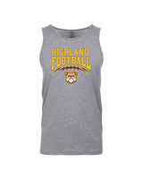 Highland HS Football School Football - Tank Top