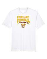 Highland HS Football School Football - Youth Performance Shirt